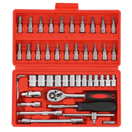 ชุดบ็อกซ์ InnTech รุ่น WKT-46PCS 1/4 นิ้ว แพ็ก 46 ชิ้น_3